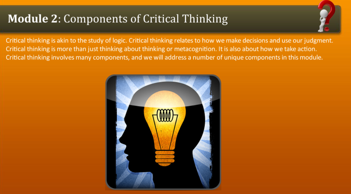 Components Of Critical Thinking FreshSkills